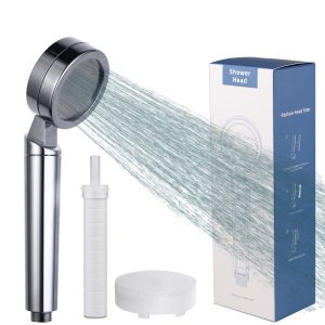 High Pressure Handheld Shower Head Chrome with ...