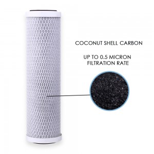 CTO Activated Carbon Block Water Purifier Filter Cartridge 10 Inch