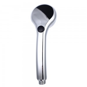 Water Save Chrome Shower Head With Stop Function