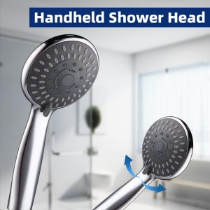 5 Function High Pressure  Handheld Shower  Head and  Water Saving  Shower  Head  For Bathroom