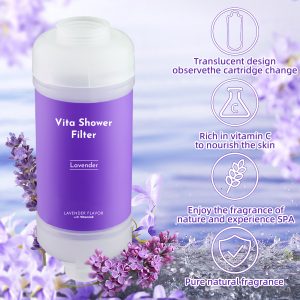 Vitamin C Shower Filter: Custom Scents, Chlorine Removal & Aromatherapy