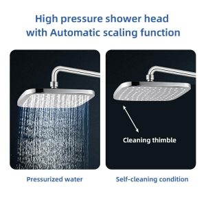 High Quality Rainfall Shower Head and Water Saving Handheld Shower