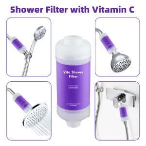 Vitamin C Shower Filter: Custom Scents, Chlorine Removal & Aromatherapy