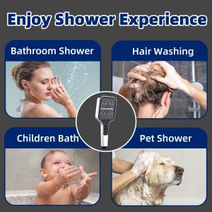 8-Function Showerhead: Versatile Water Settings for a Perfect Shower