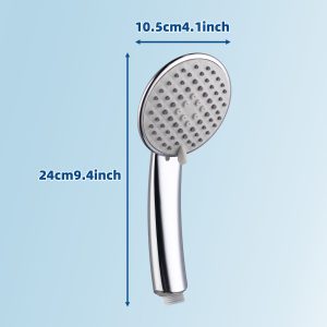 Superior Material 5 Settings Handheld Shower Head , Non-Clogging Nozzles High Pressure Shower Head with Handheld - Xinpaez water purification equipment Co., Ltd.