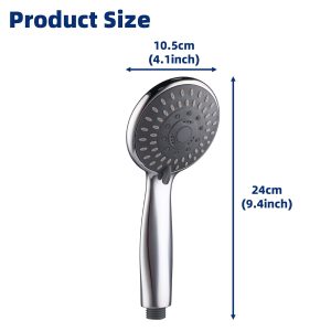 5 Function High Pressure Handheld Shower Head and Water Saving Shower Head For Bathroom - Xinpaez water purification equipment Co., Ltd.