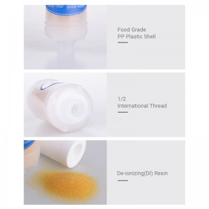 Ion Bidet Filter Exchange Resin Bidet Water Filter For Electronic Bidet Seats