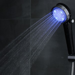 Color Changing Led Light Temperature Control Shower Head