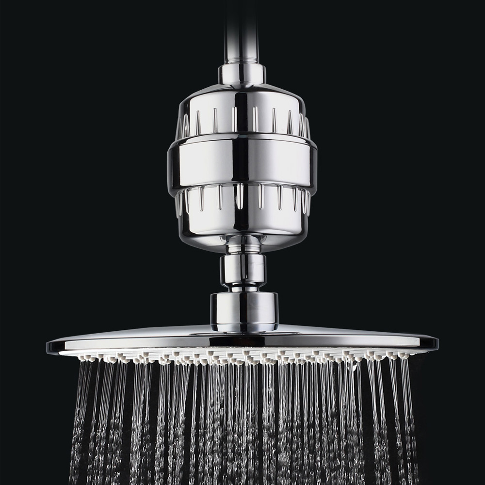 multi-stage shower filter